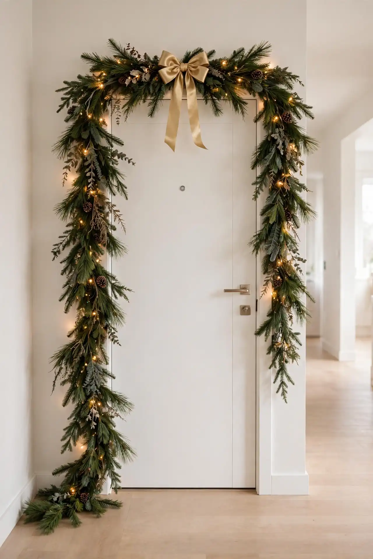 Pine Garland Welcome