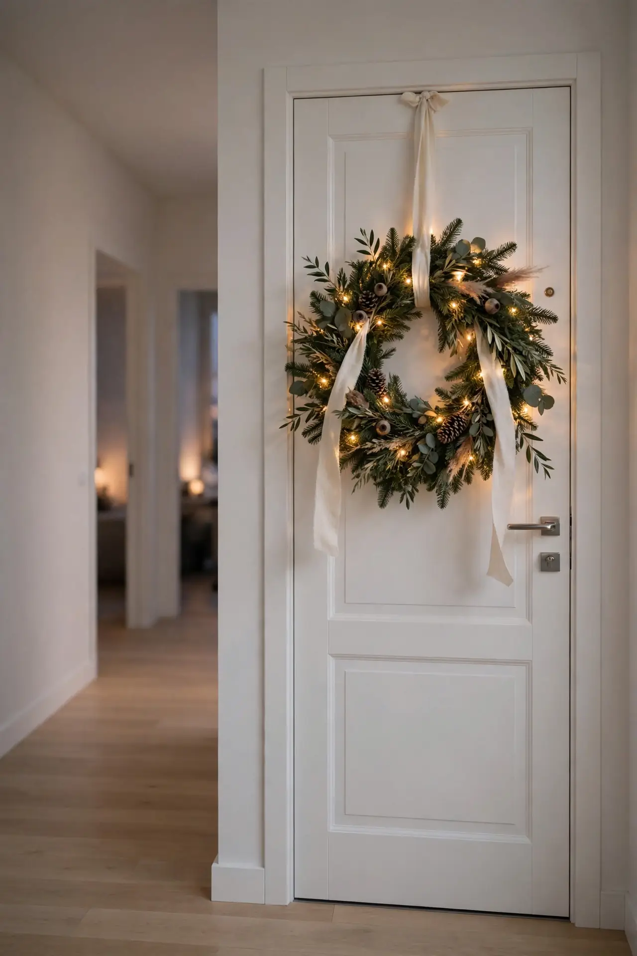 Twinkling Light Wreath