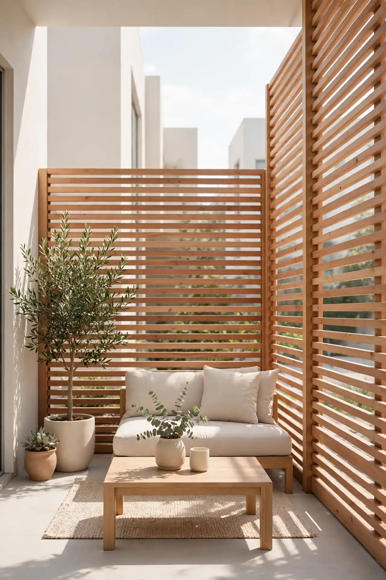 Cedar Slat Screens