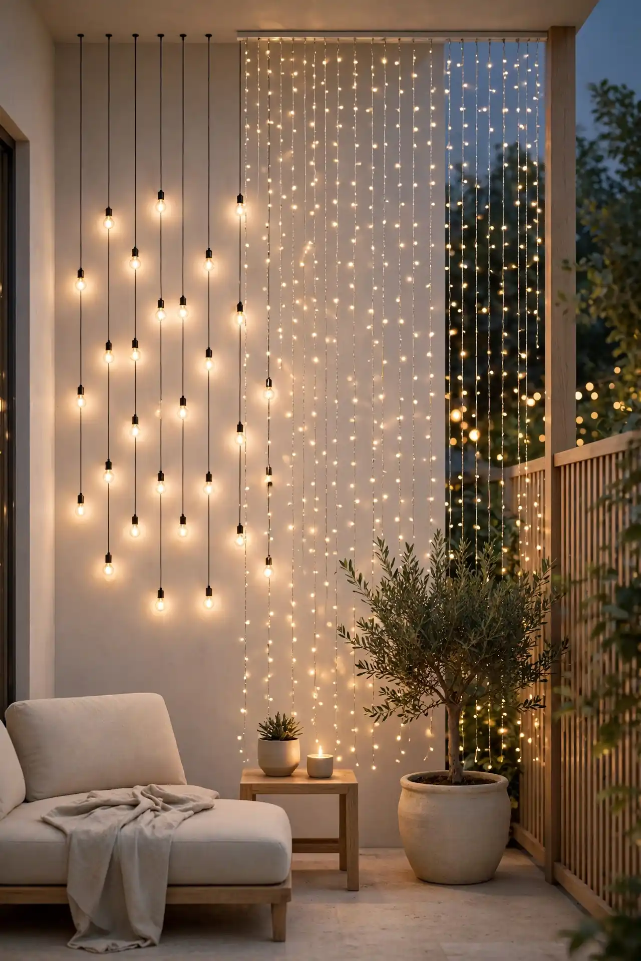 String Light Curtains