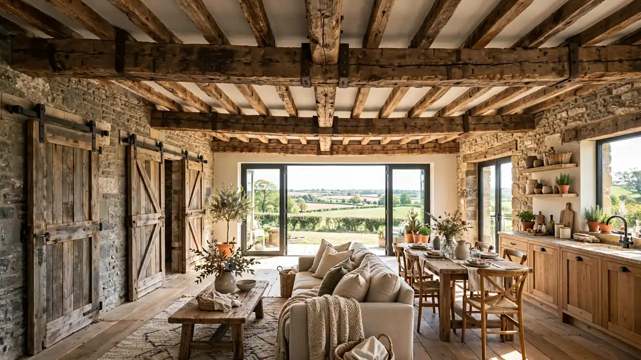 apartment tour in horse stables