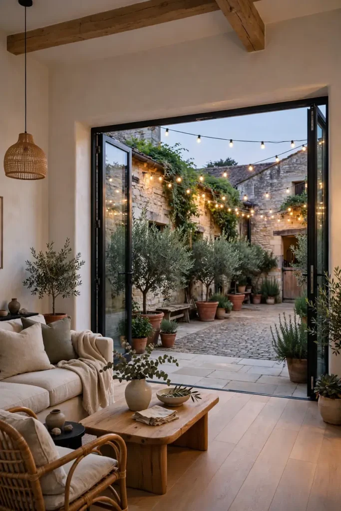 Stable Courtyard Views