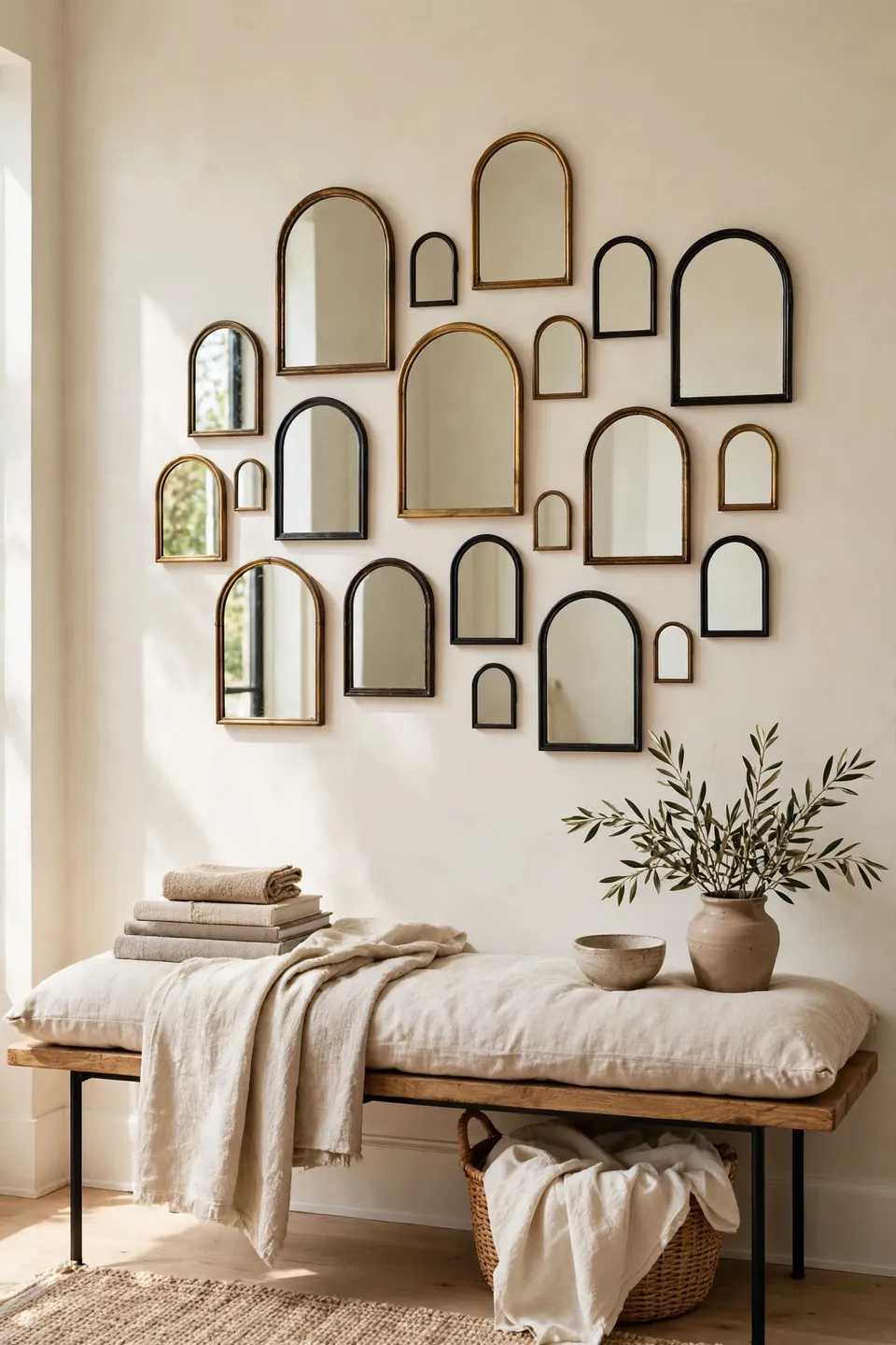 Layered Gallery Mirrors