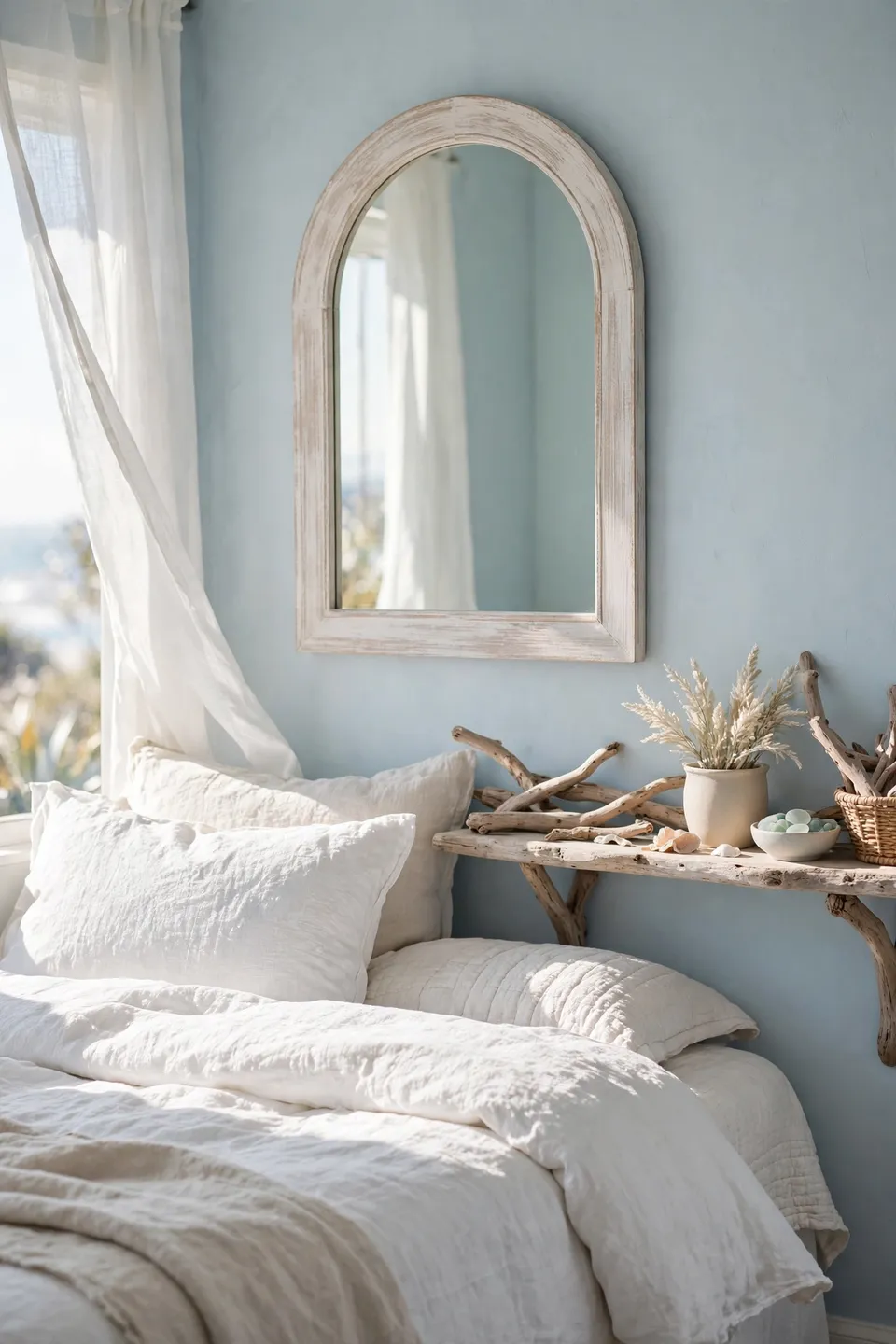 Whitewashed Wood Frames