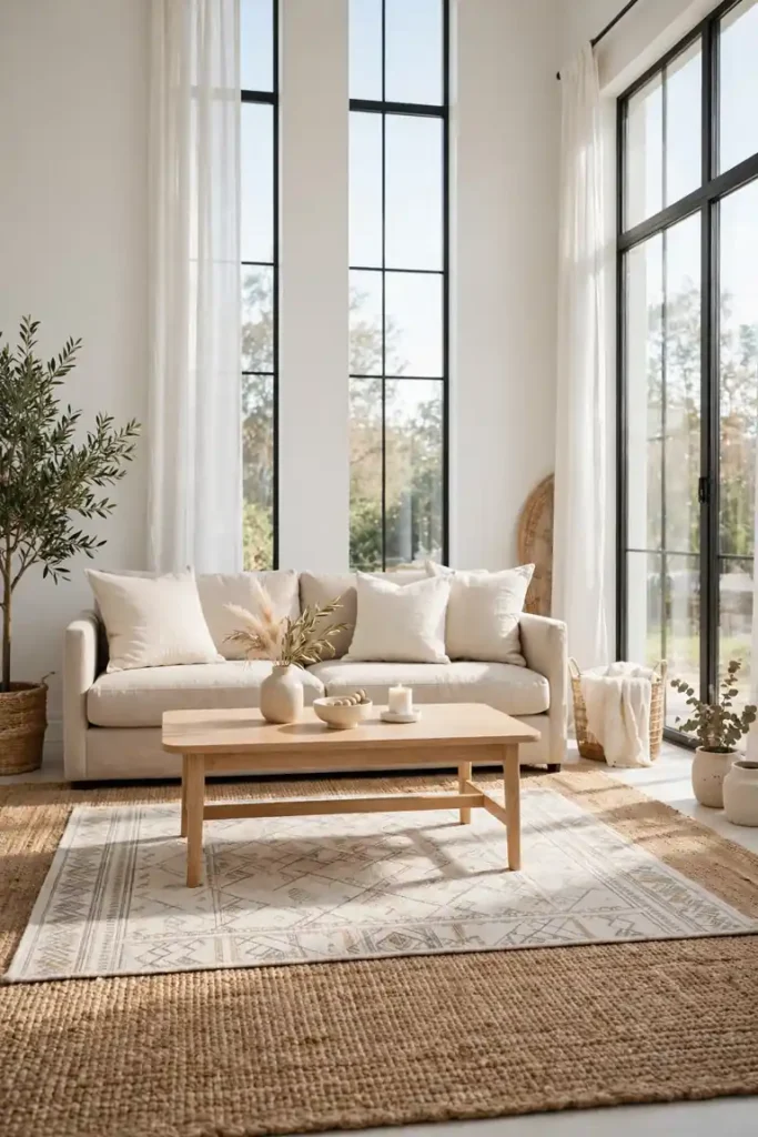 Neutral Jute Layers