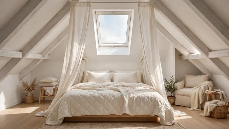 attic bedroom decor (featured)