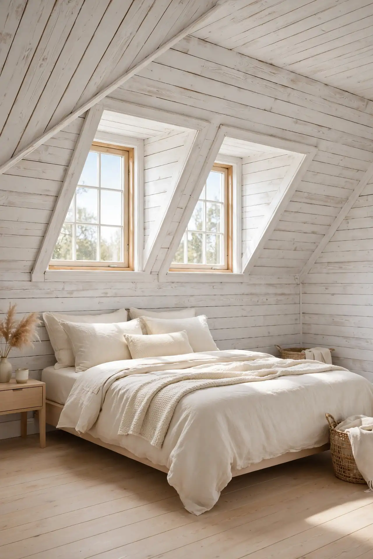 Whitewashed Wall Treatments