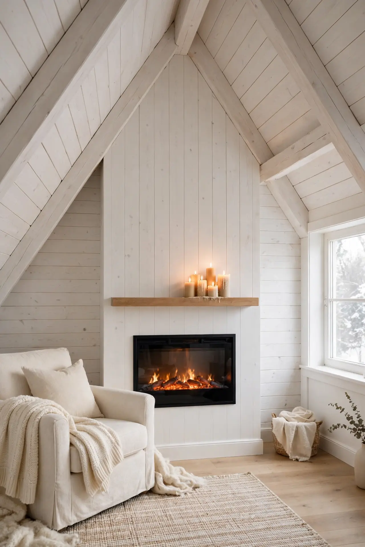 Cozy Fireplace Corner