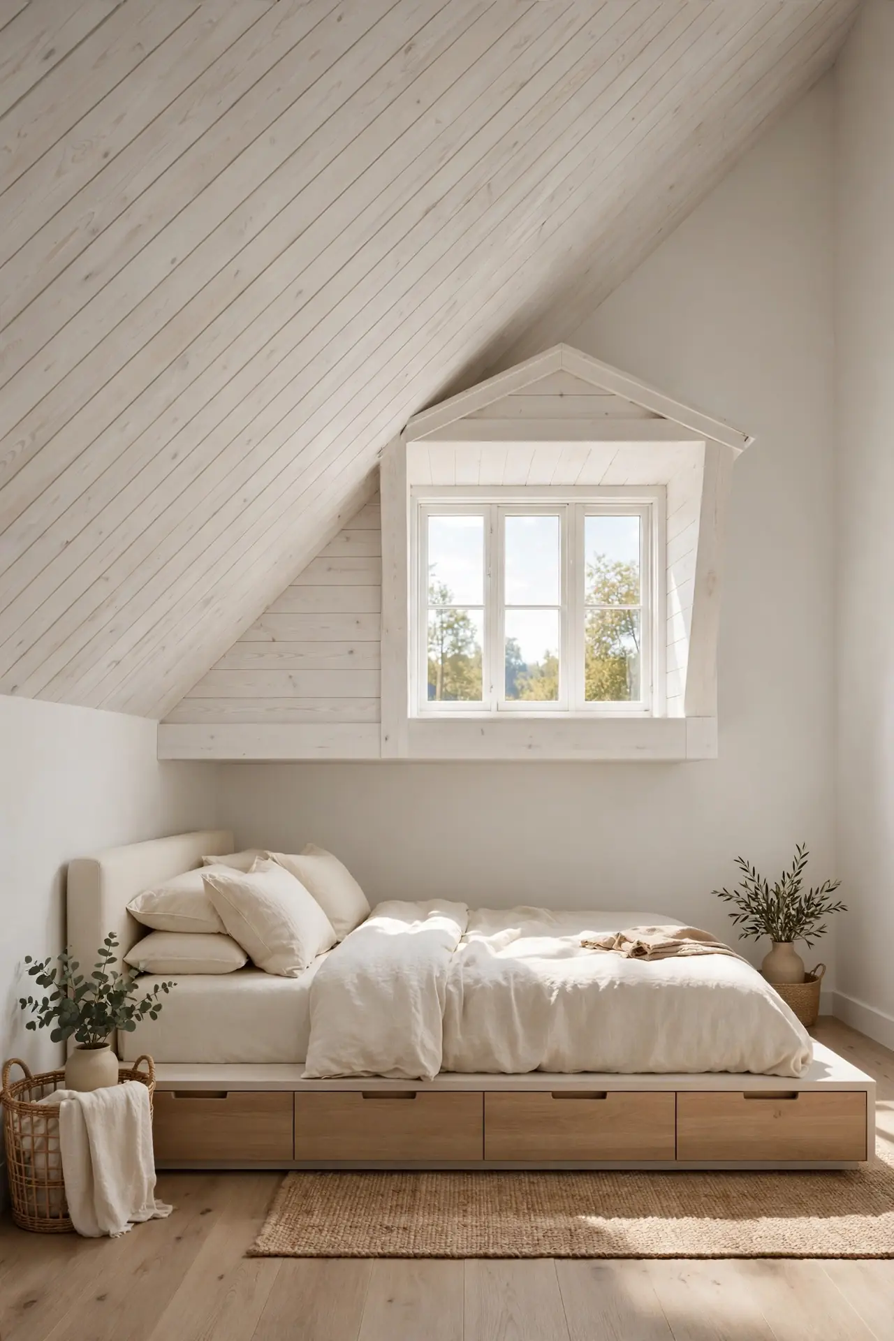 Low Platform Bed
