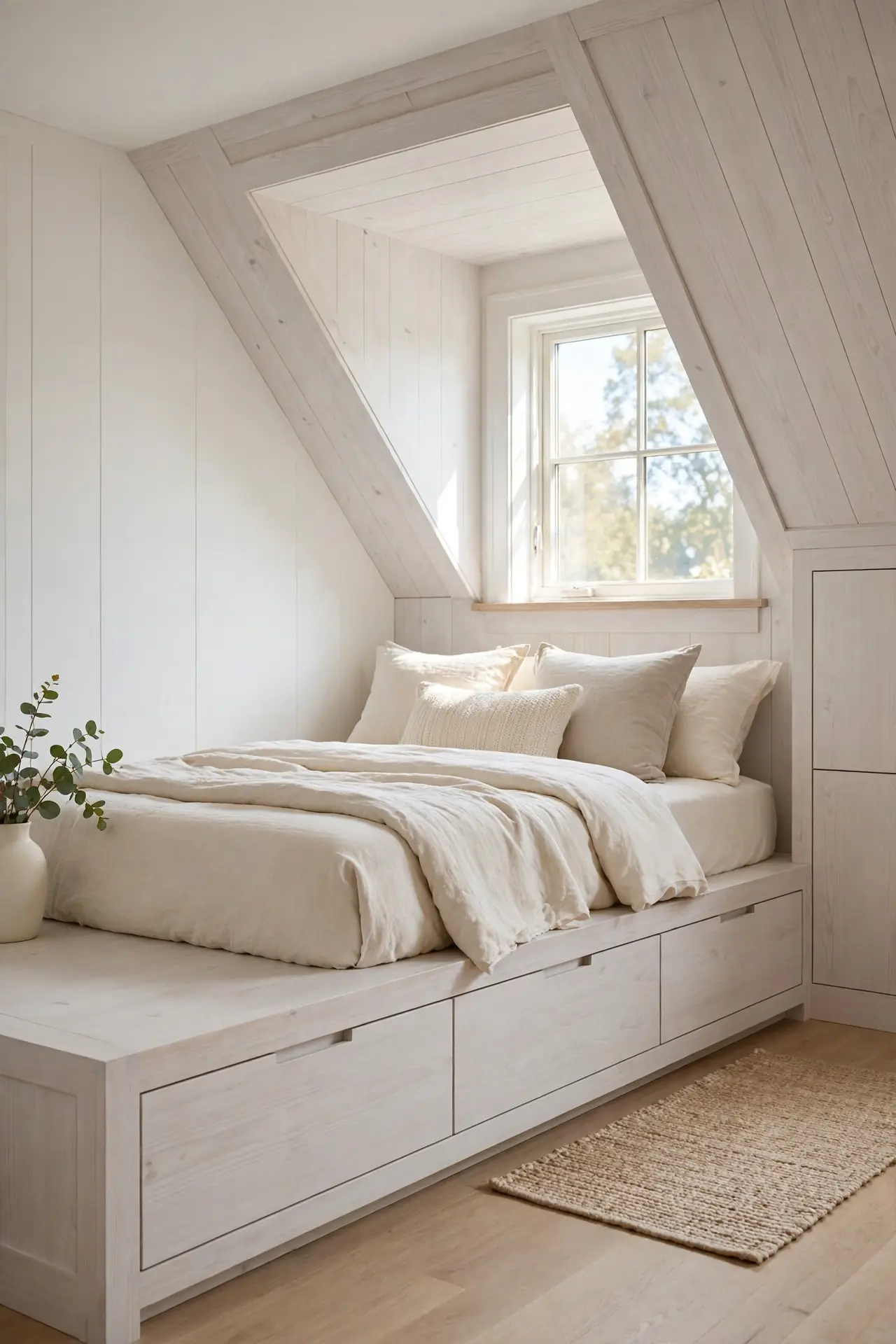 Built-in Bed Platform