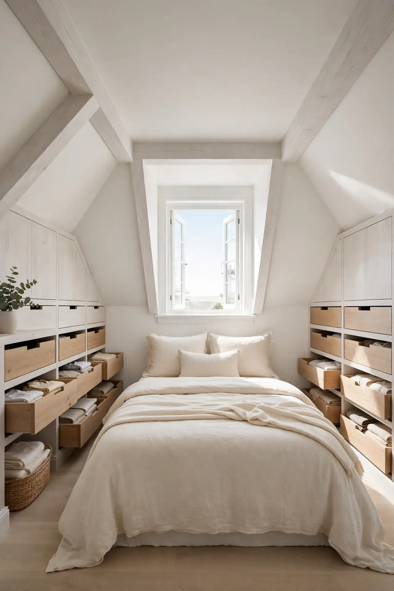Knee Wall Drawers