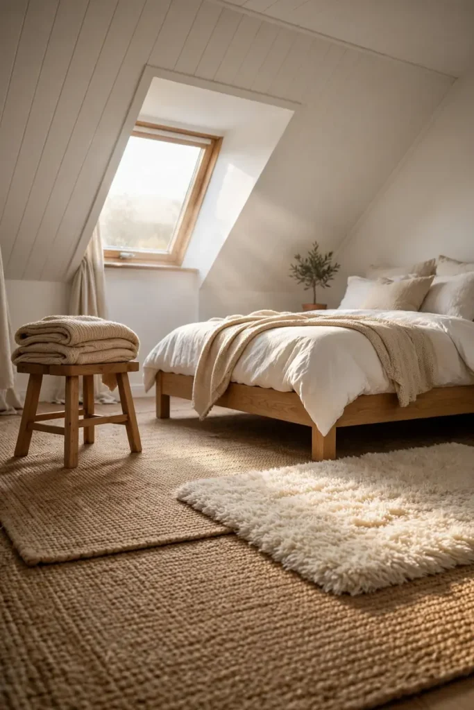 Plush Layered Rugs