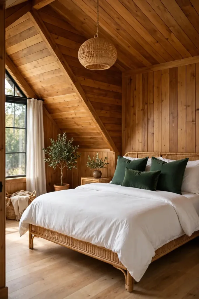 Warm Wood Paneling