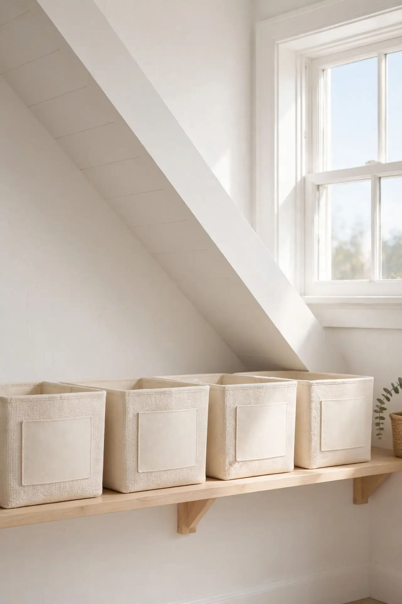 Labelled Attic Bins