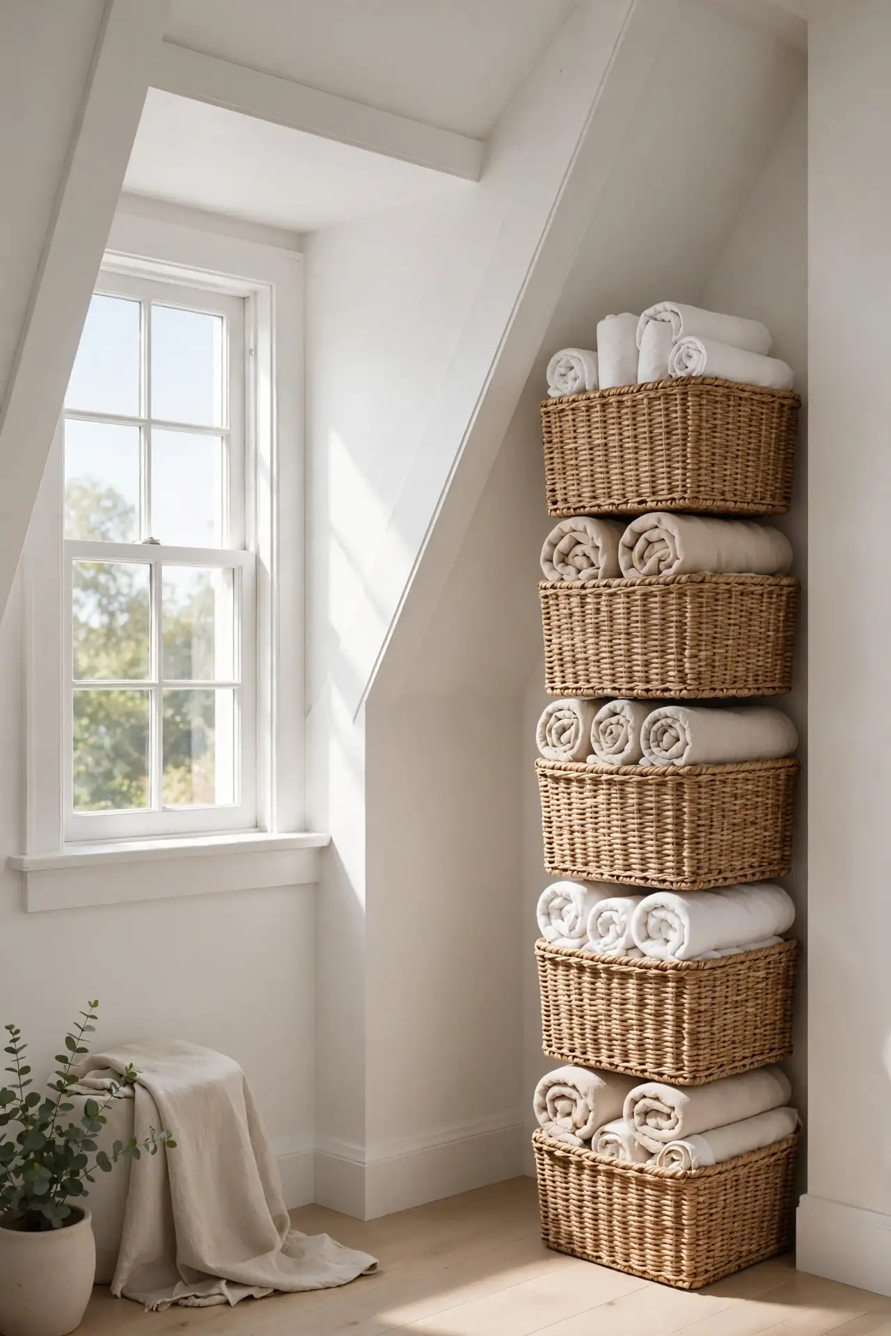 Linen Tower Baskets