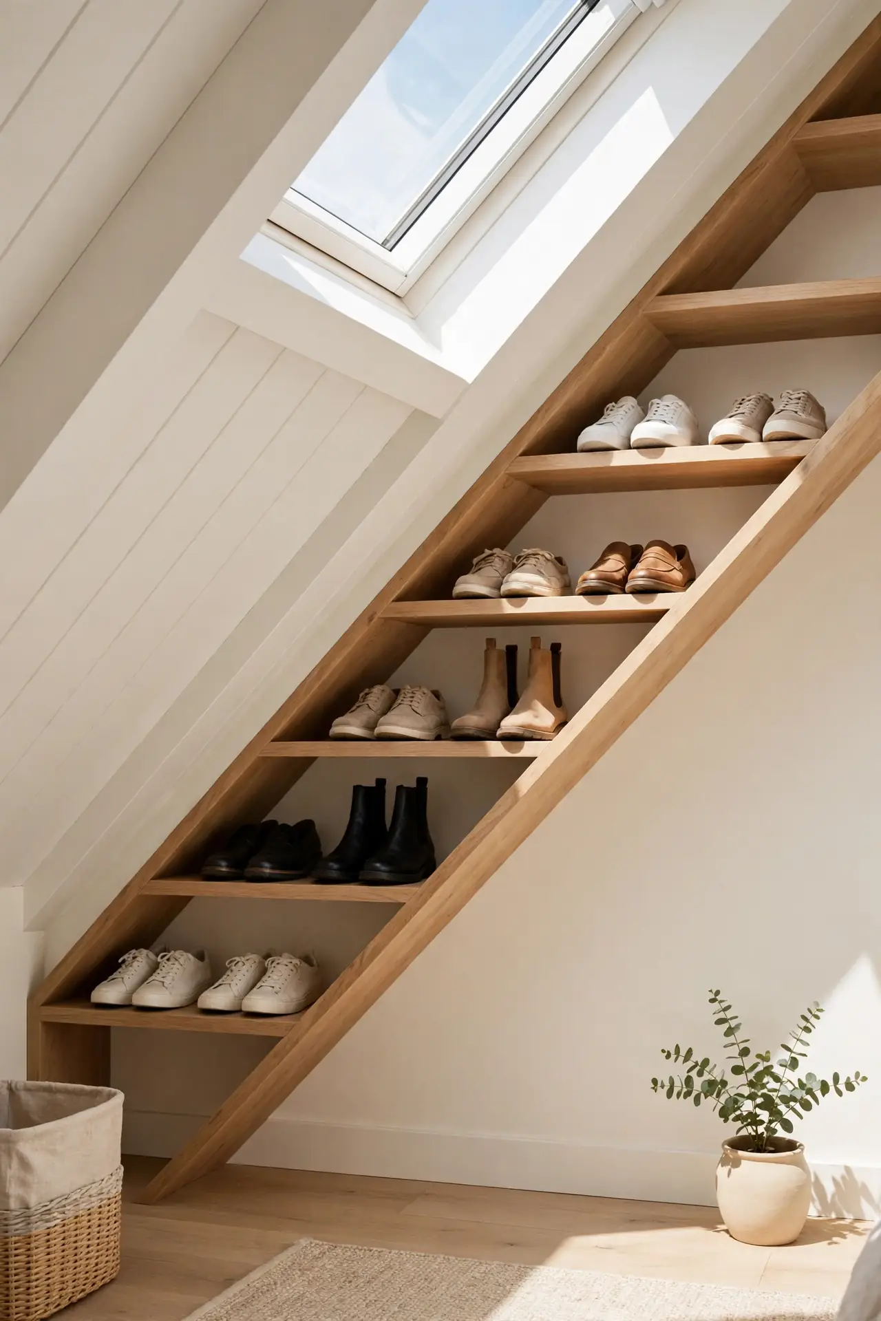 Shoe Slope Shelves