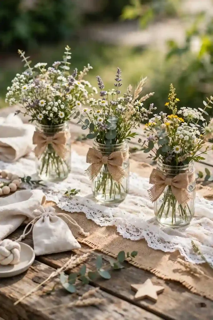 Burlap and Lace