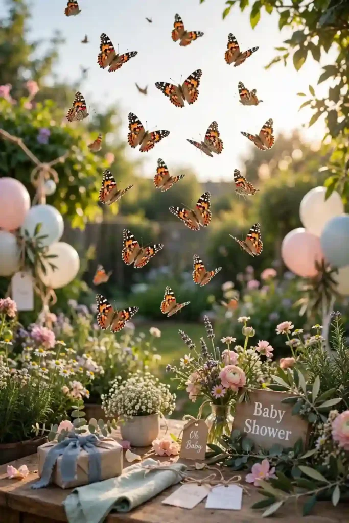 Butterfly Release Moment