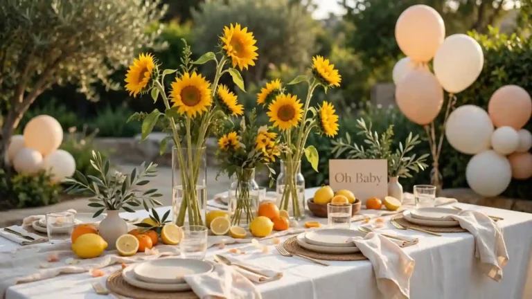 august baby shower theme ideas