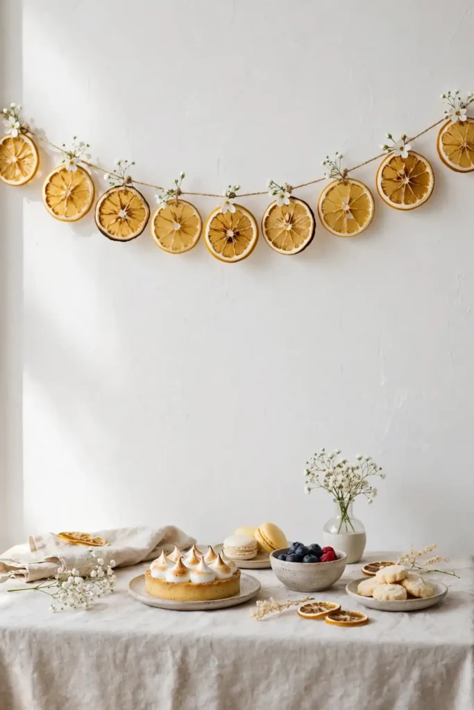 Lemon Slice Garland