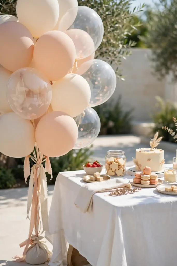 Peach Tone Balloons