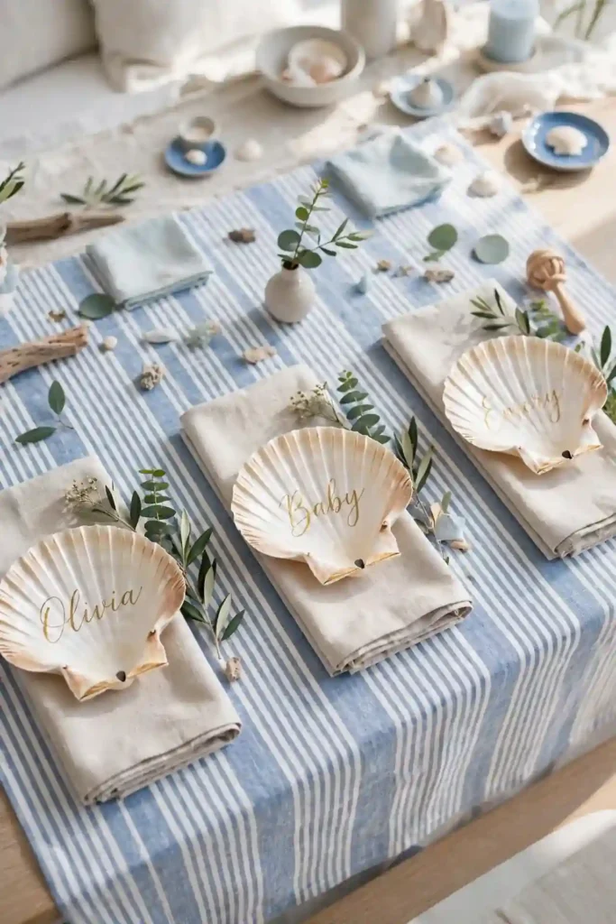 Seashell Place Cards