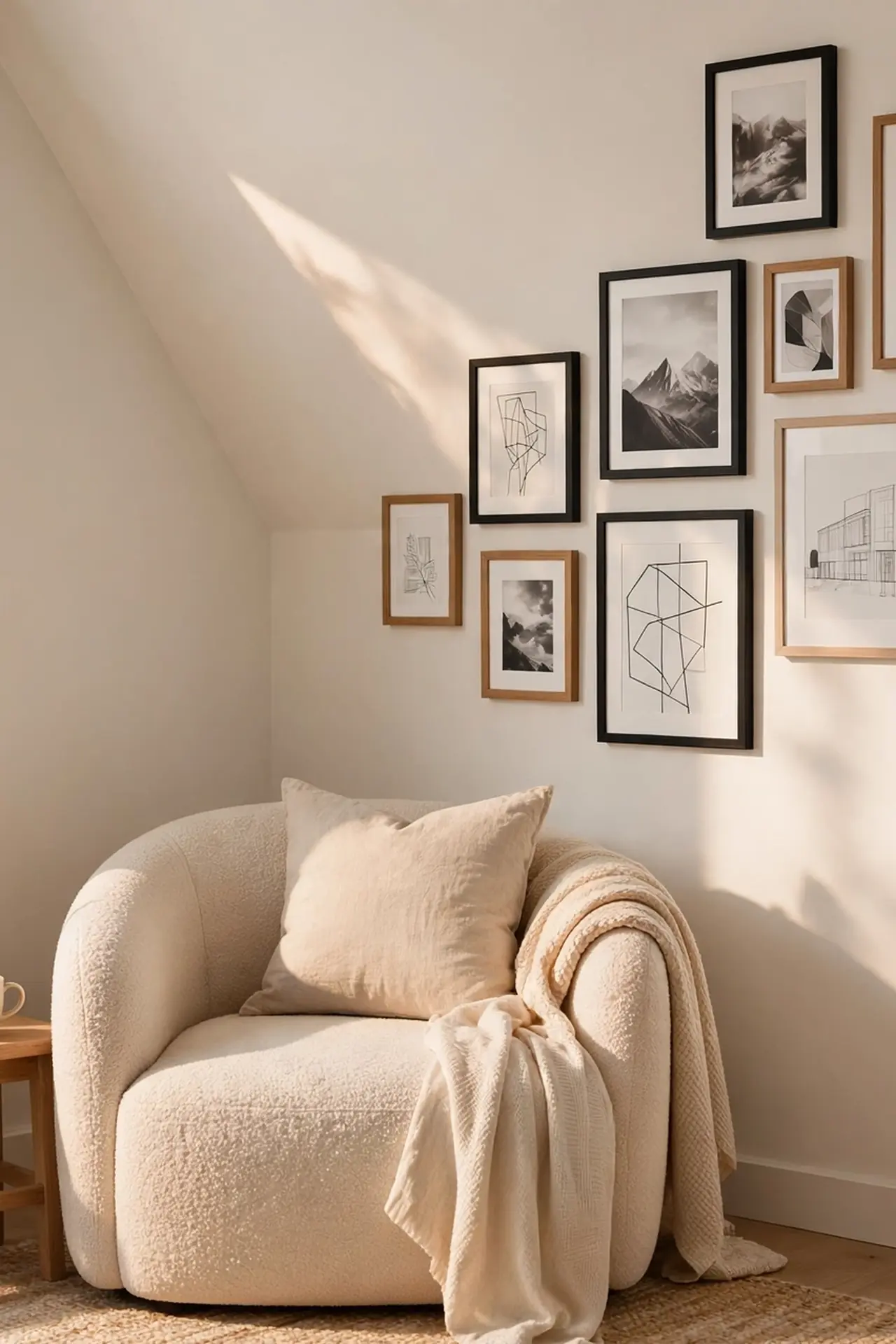 Corner Gallery Wall