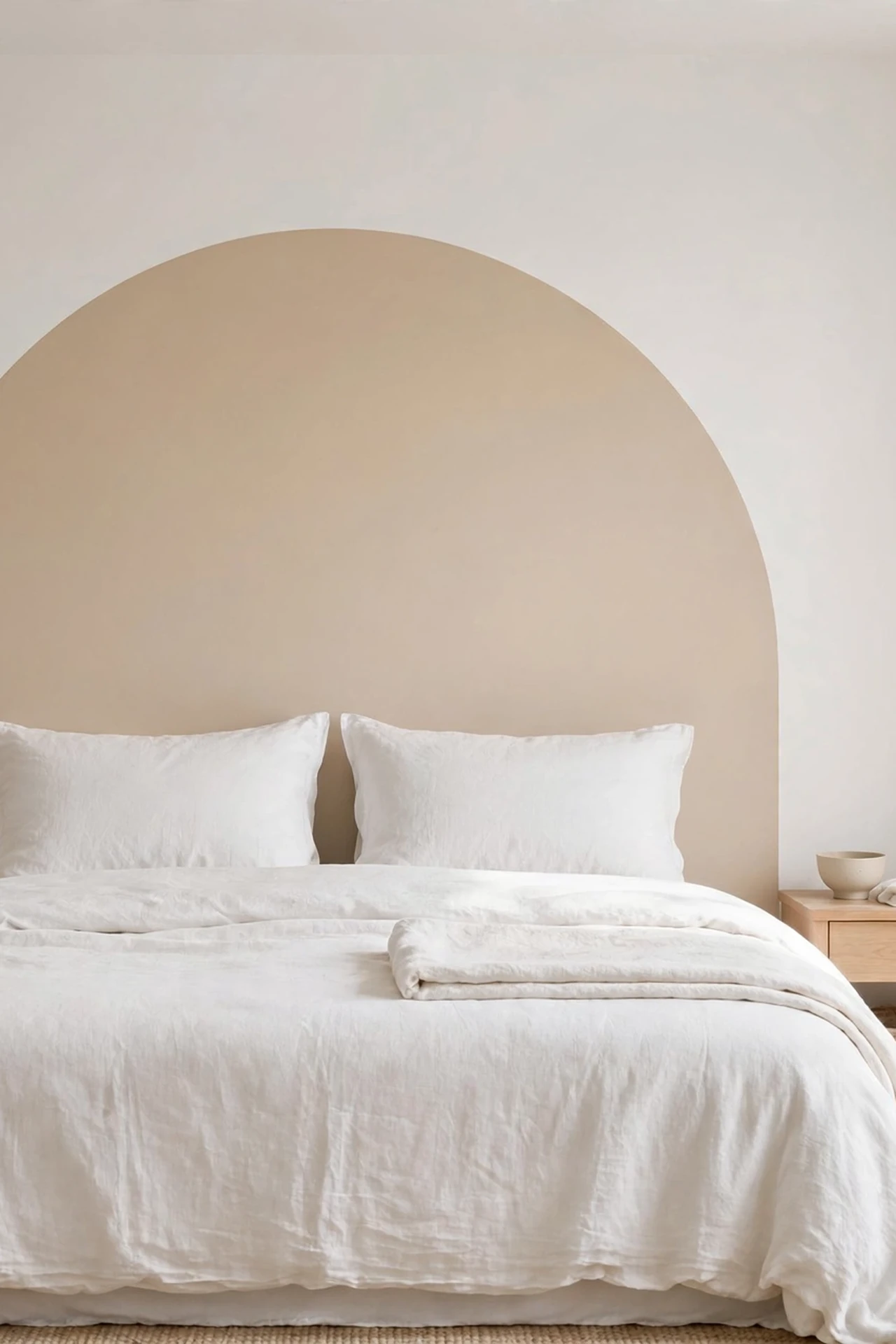 Painted Headboard Wall