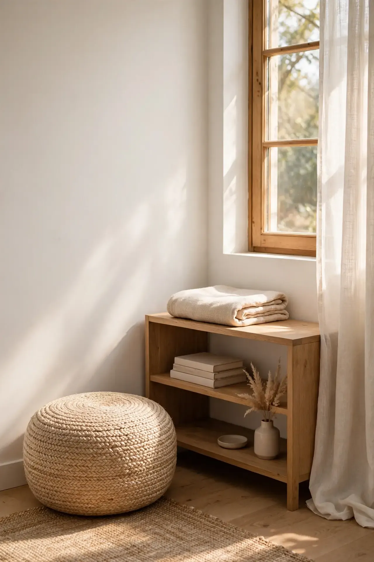 Round Pouf Seating