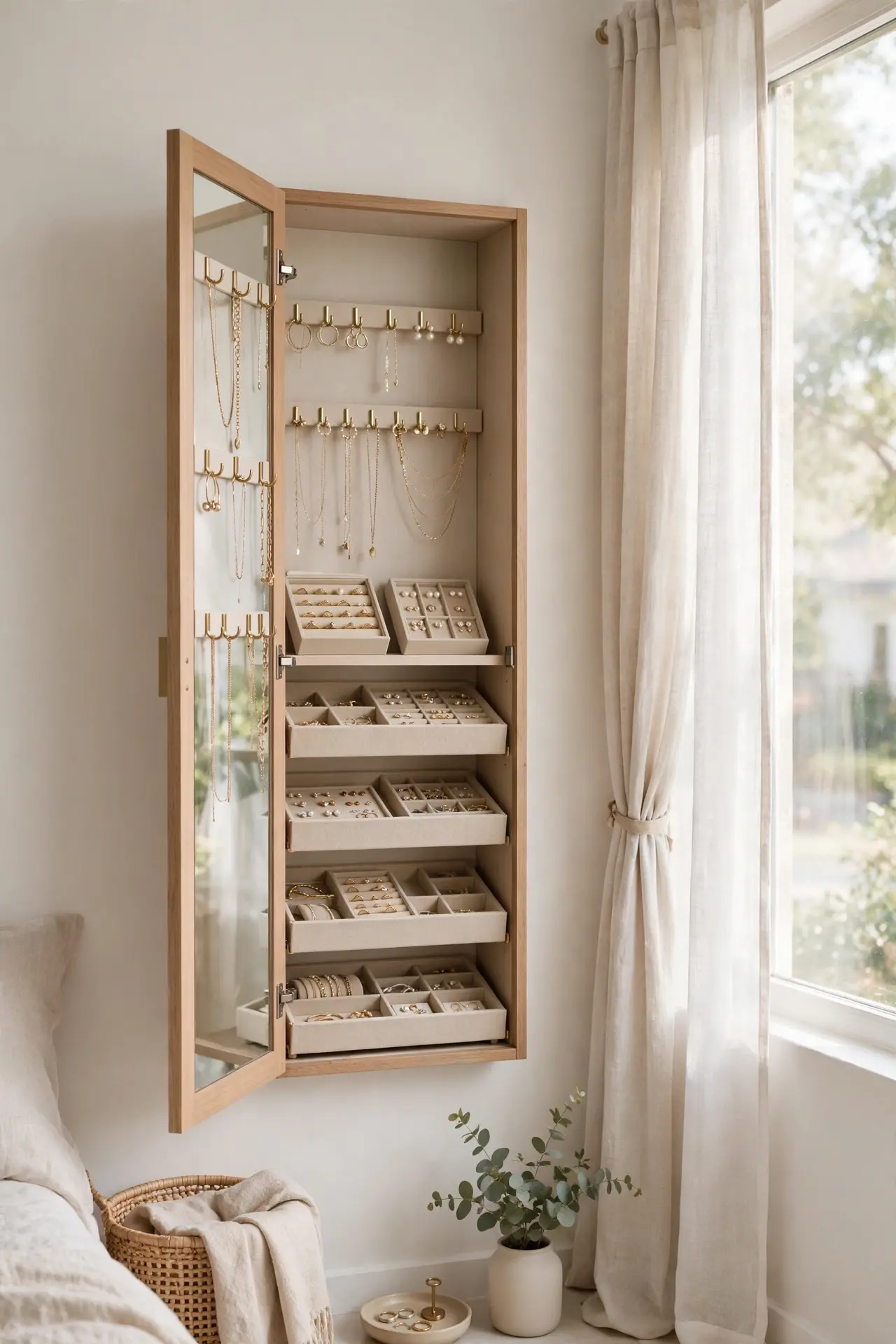 Mirror Cabinet Storage