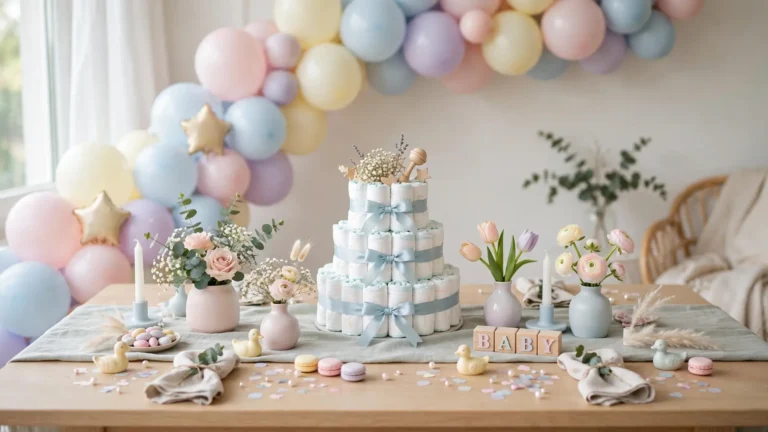 baby shower centerpiece ideas