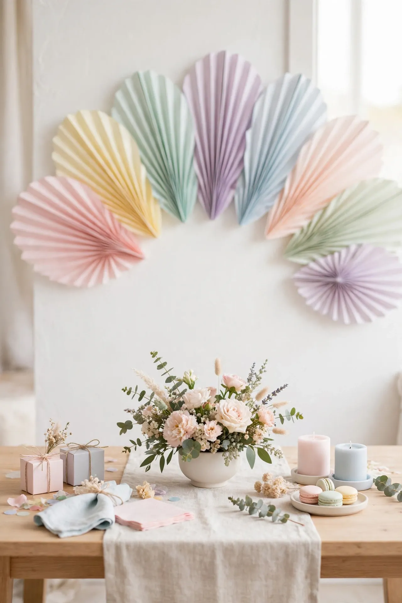 Paper Fan Backdrop