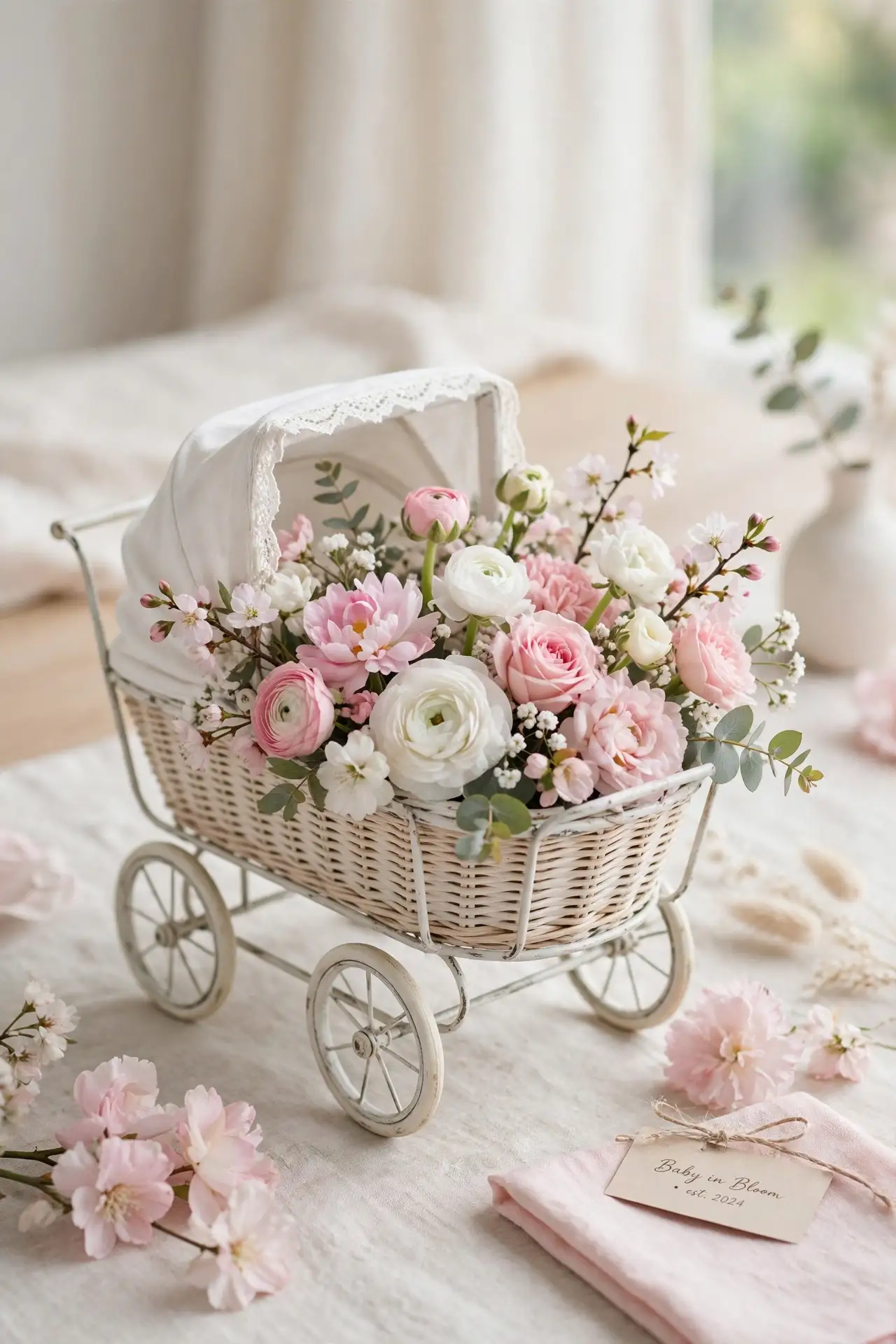 Vintage Pram Planter