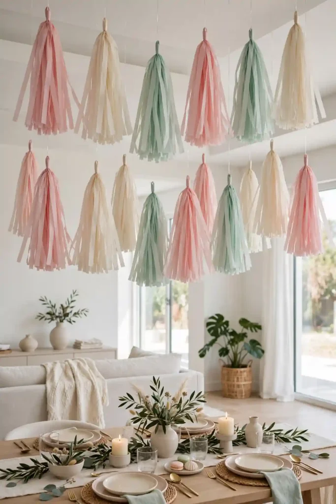 Delicate Tissue Tassels