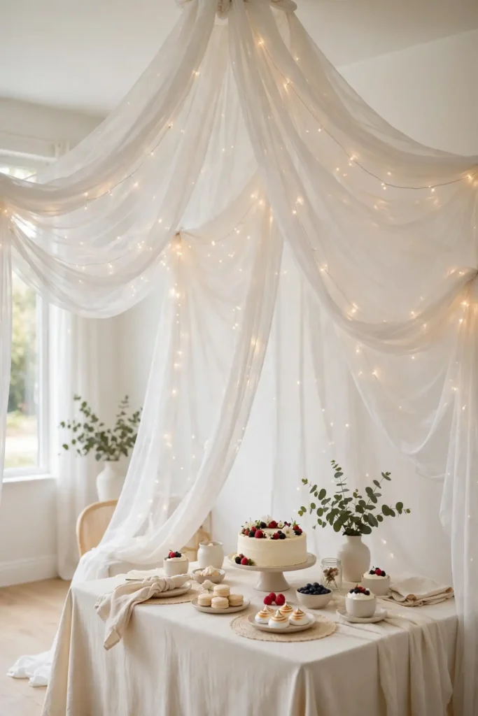 Dreamy Canopy Drapes