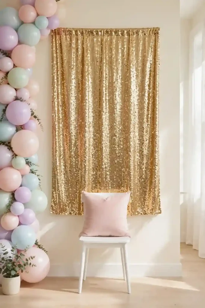 Golden Photo Backdrops