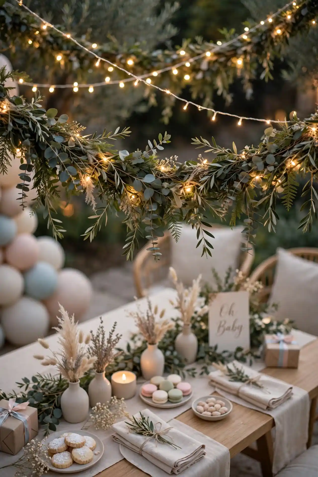 Greenery Table Runner
