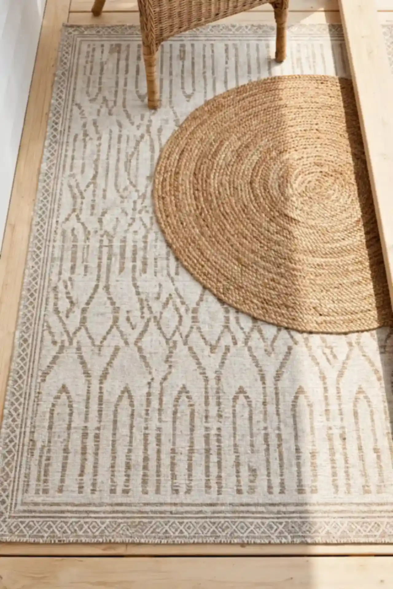 Outdoor Rug Layering