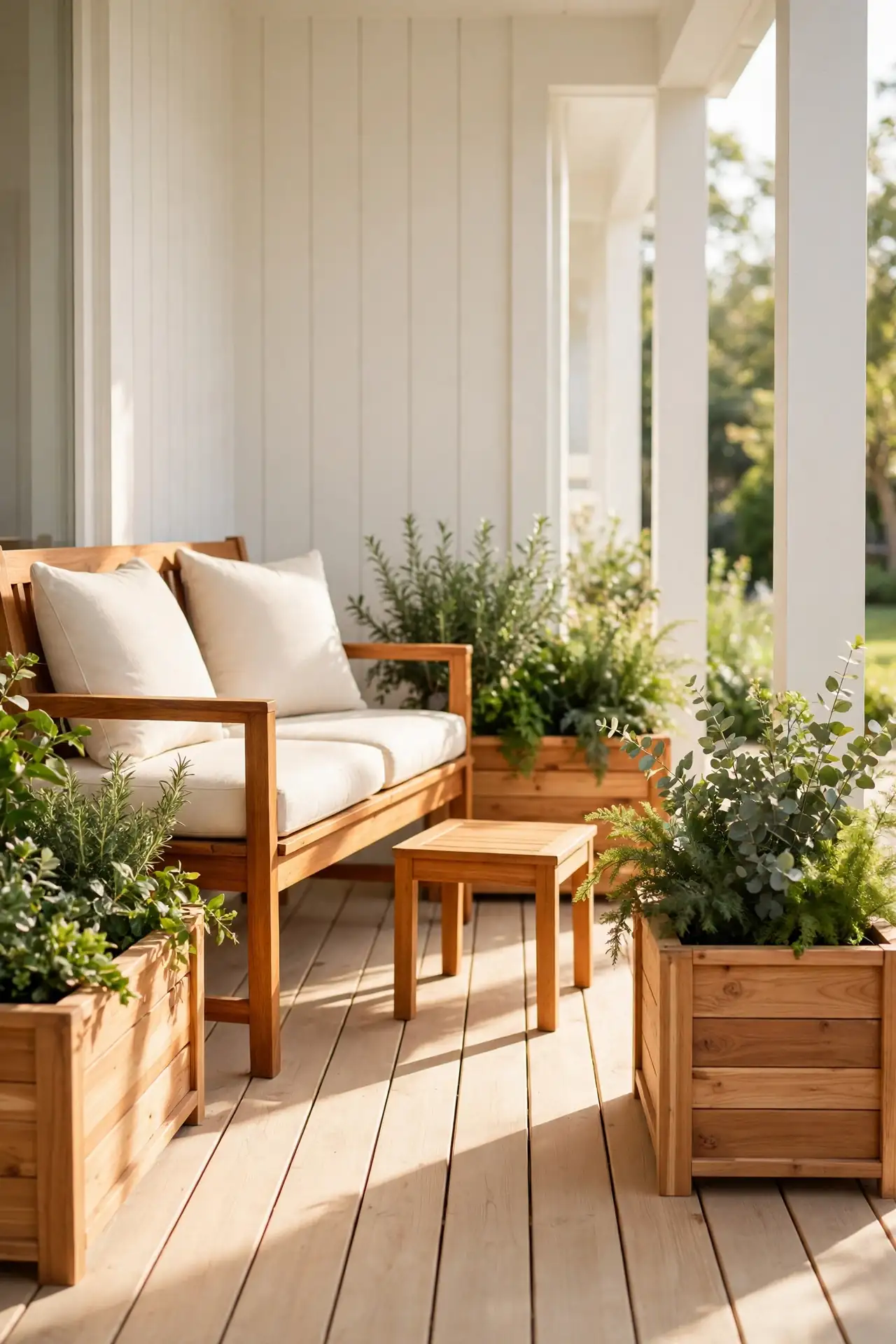 Warm Wood Tones