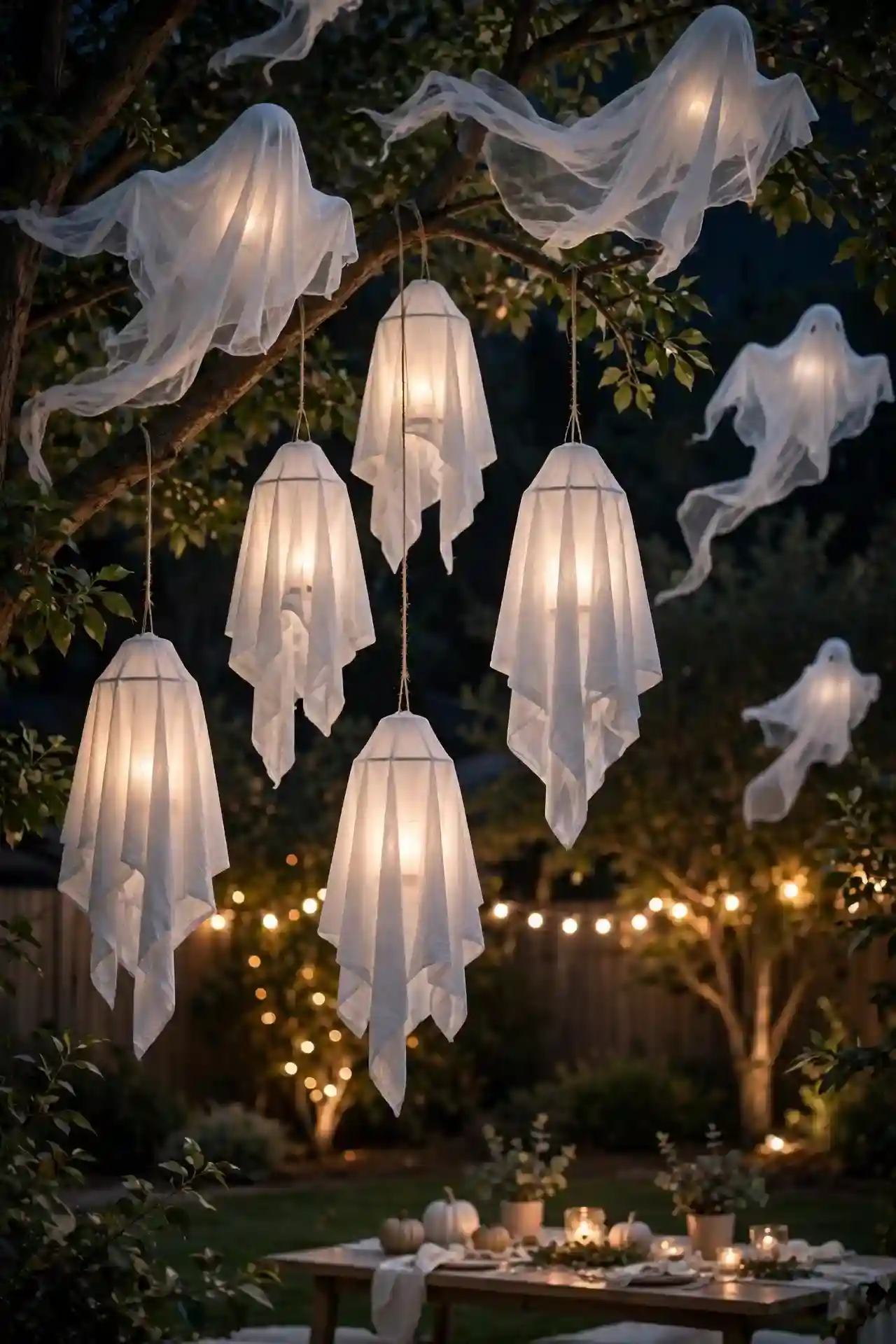 Ghostly Sheet Lanterns