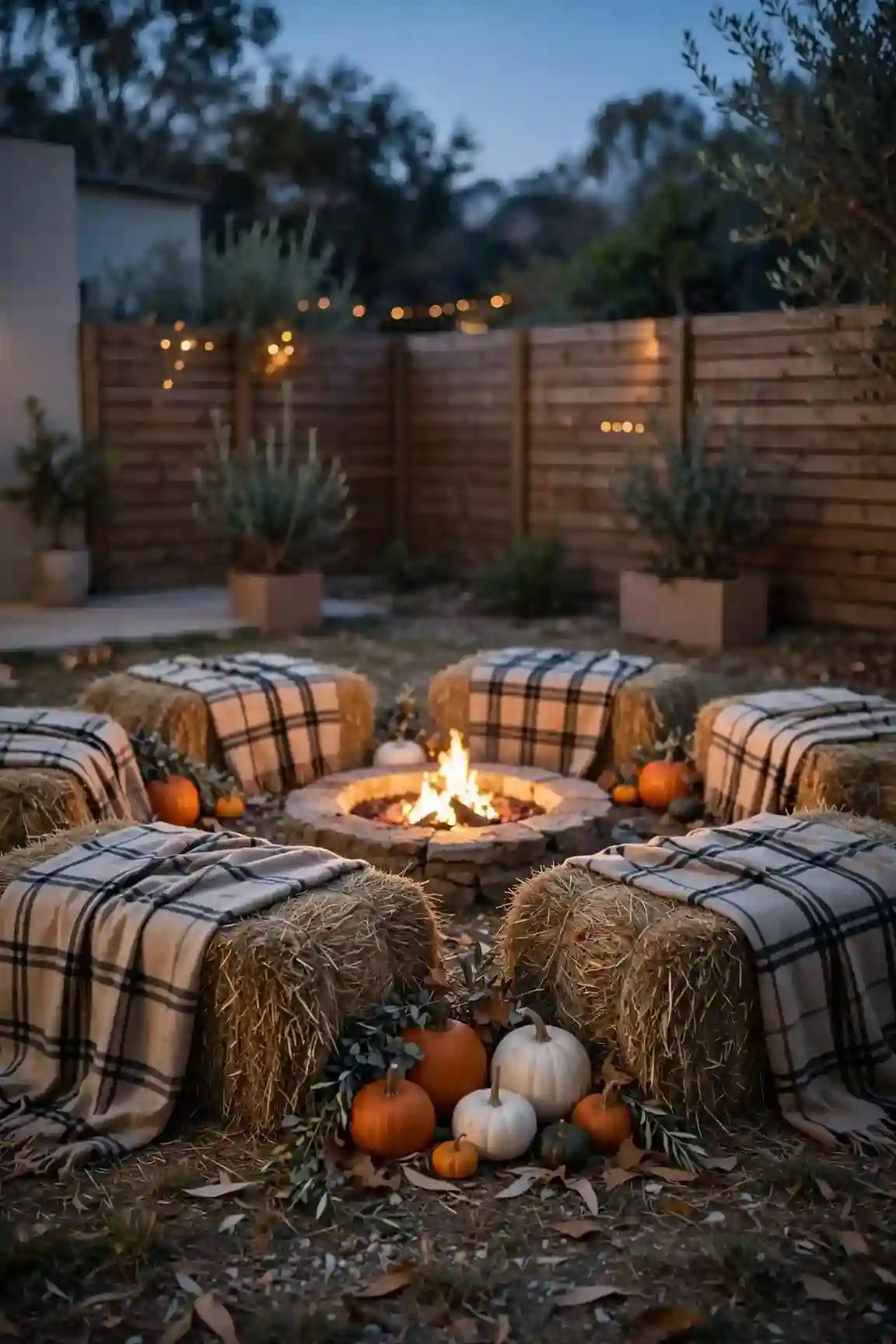 Hay Bale Seating