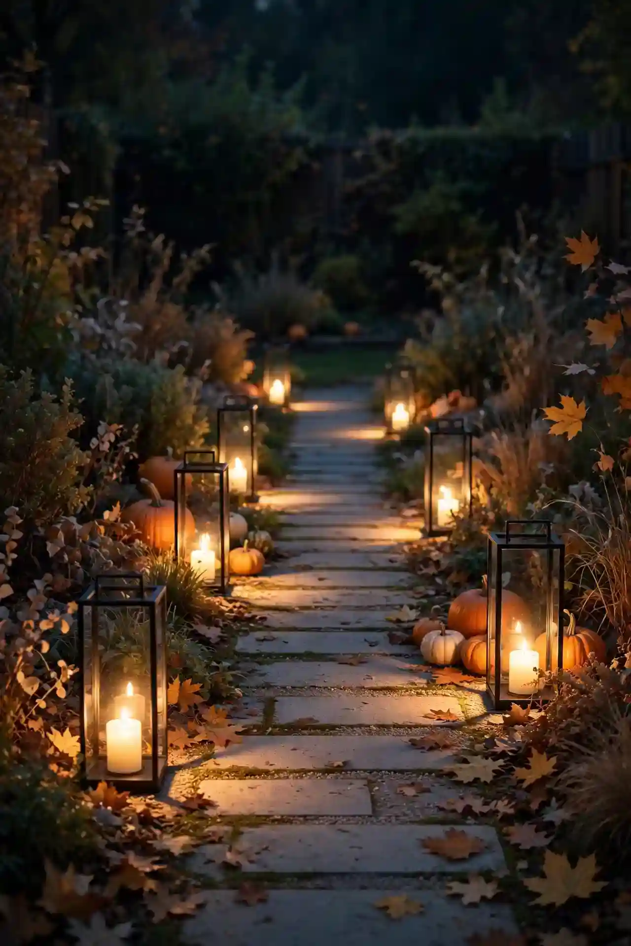 Flickering Lantern Path