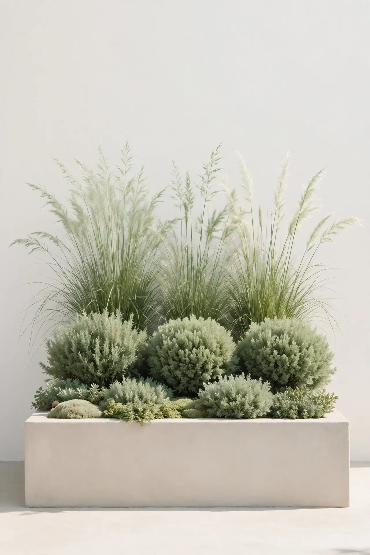 Layered Plant Heights