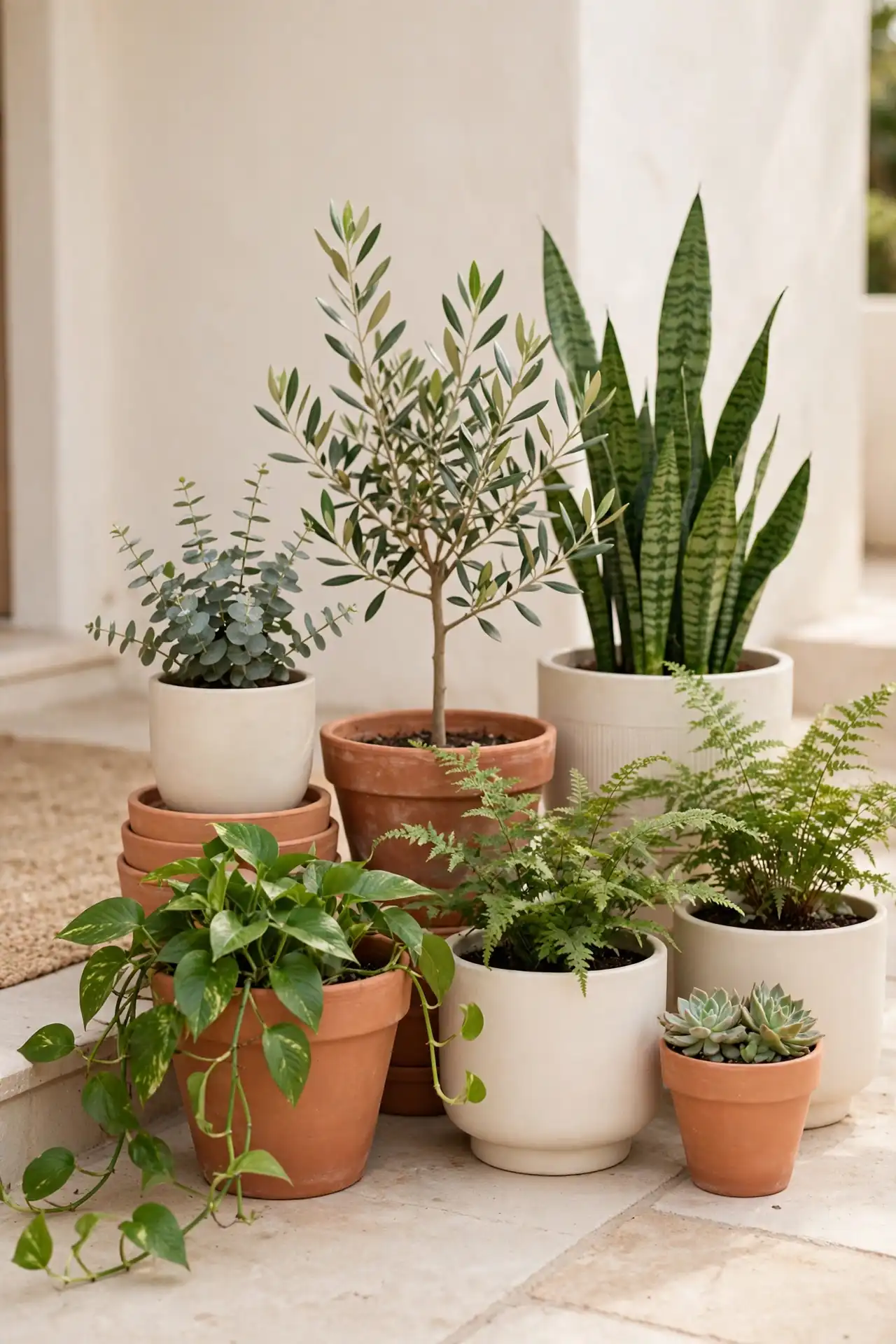 Potted Plant Clusters