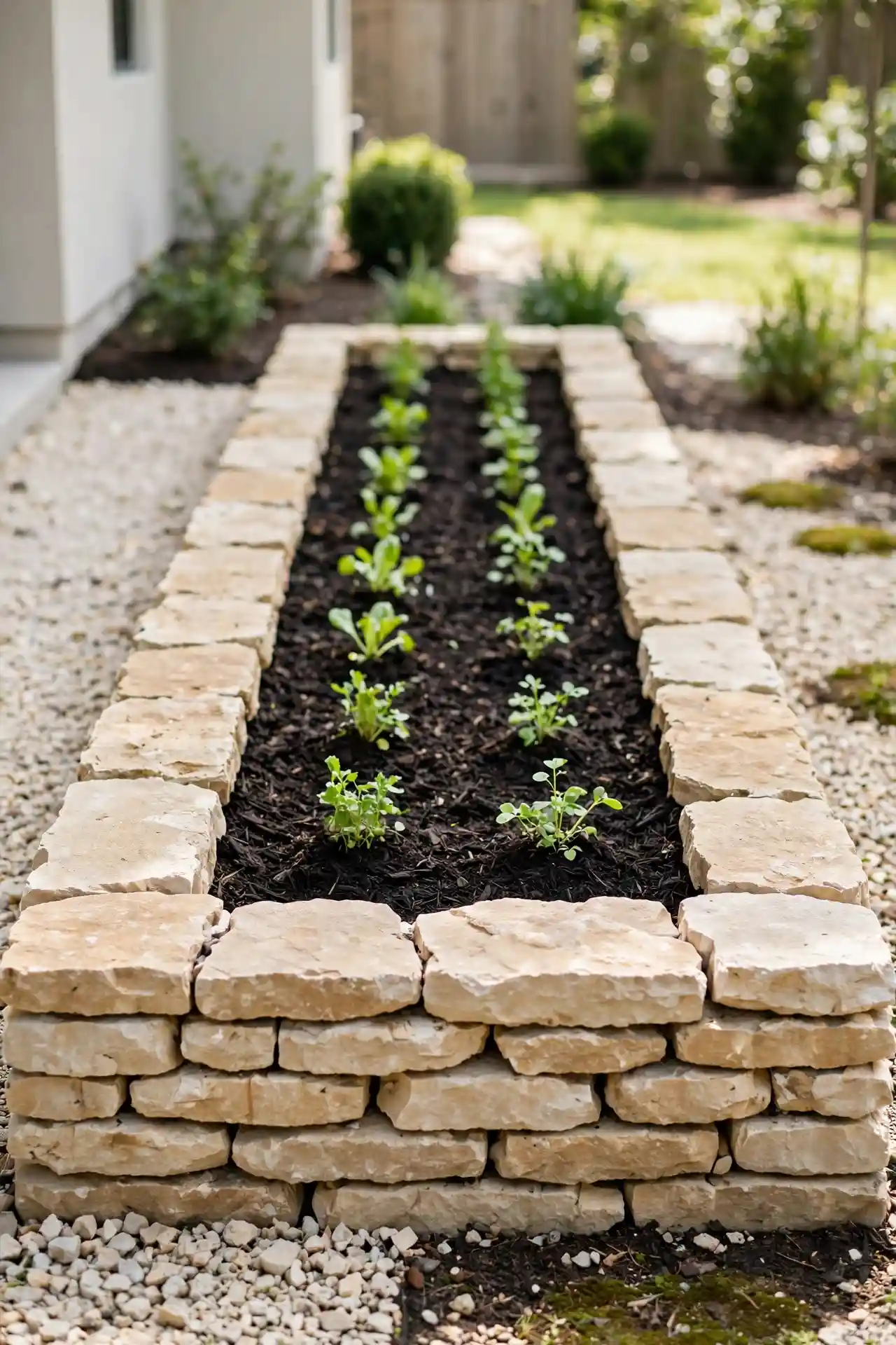Stone Border Edging