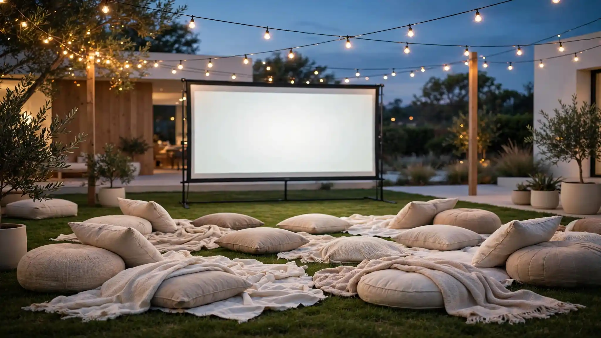 backyard movie night ideas