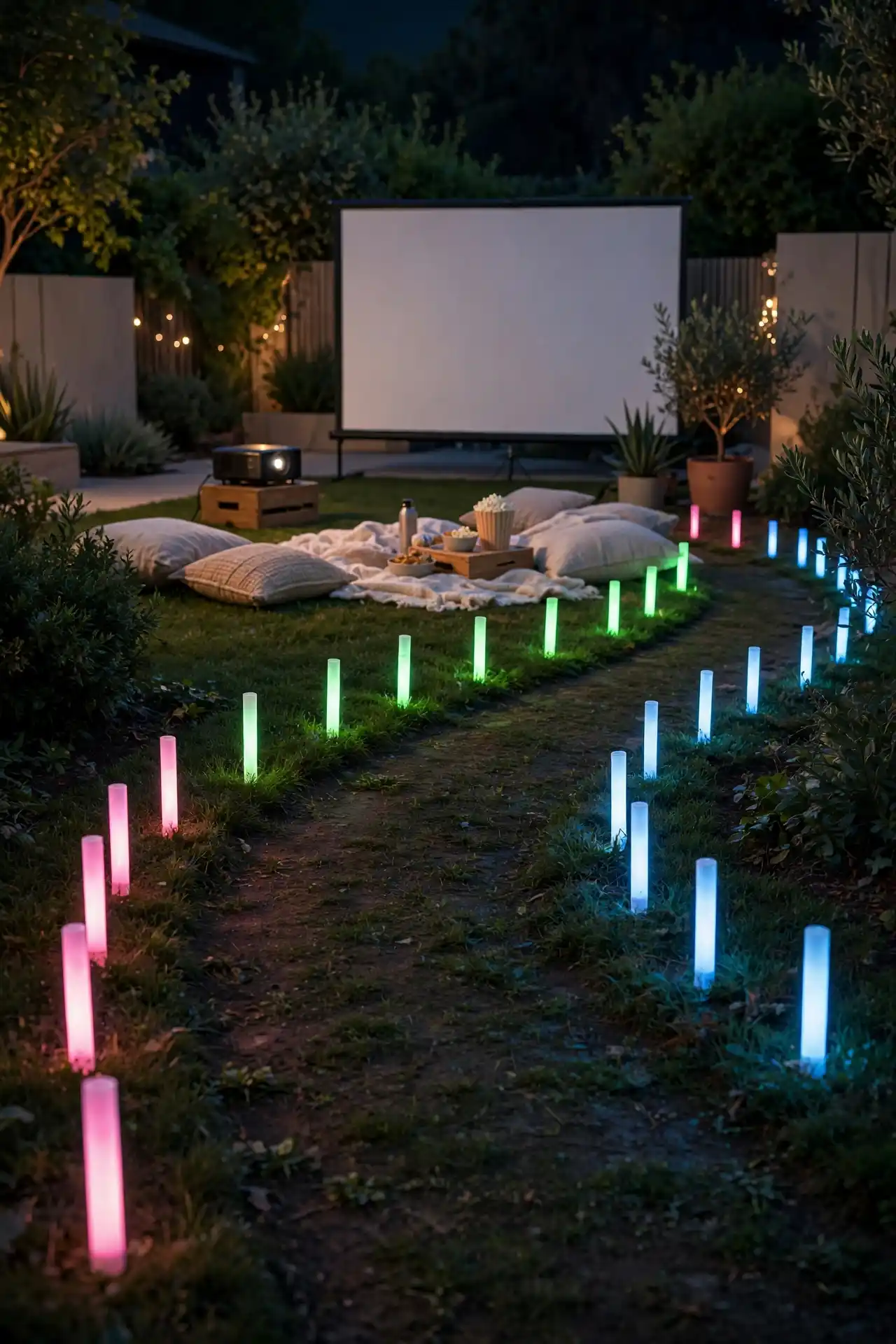 Glow Stick Pathways