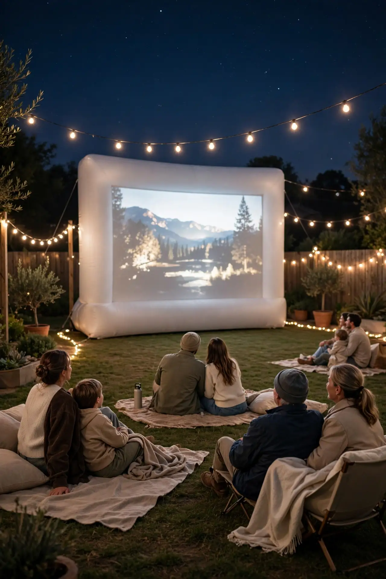 Inflatable Screen Night