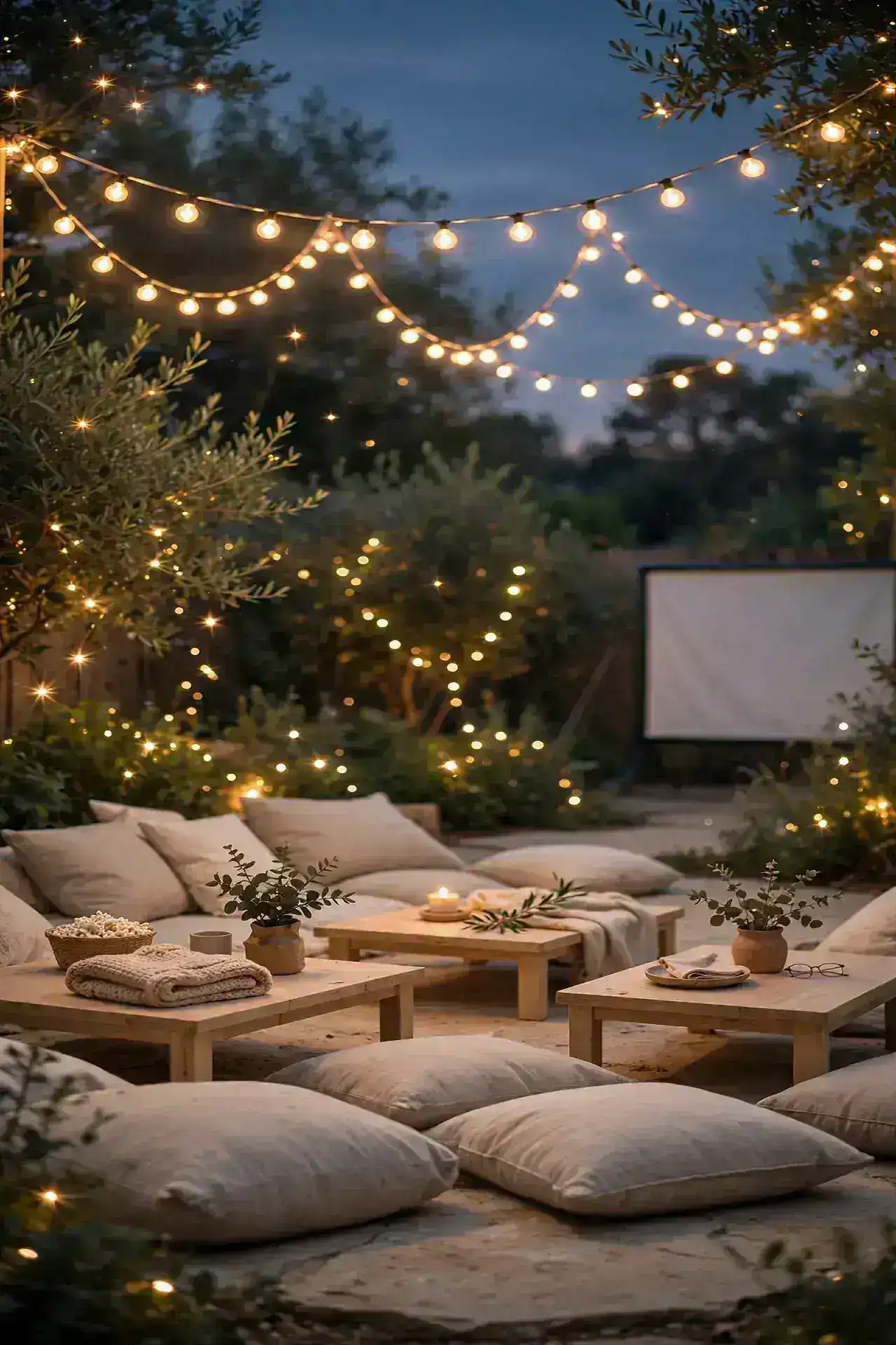 String Light Canopy