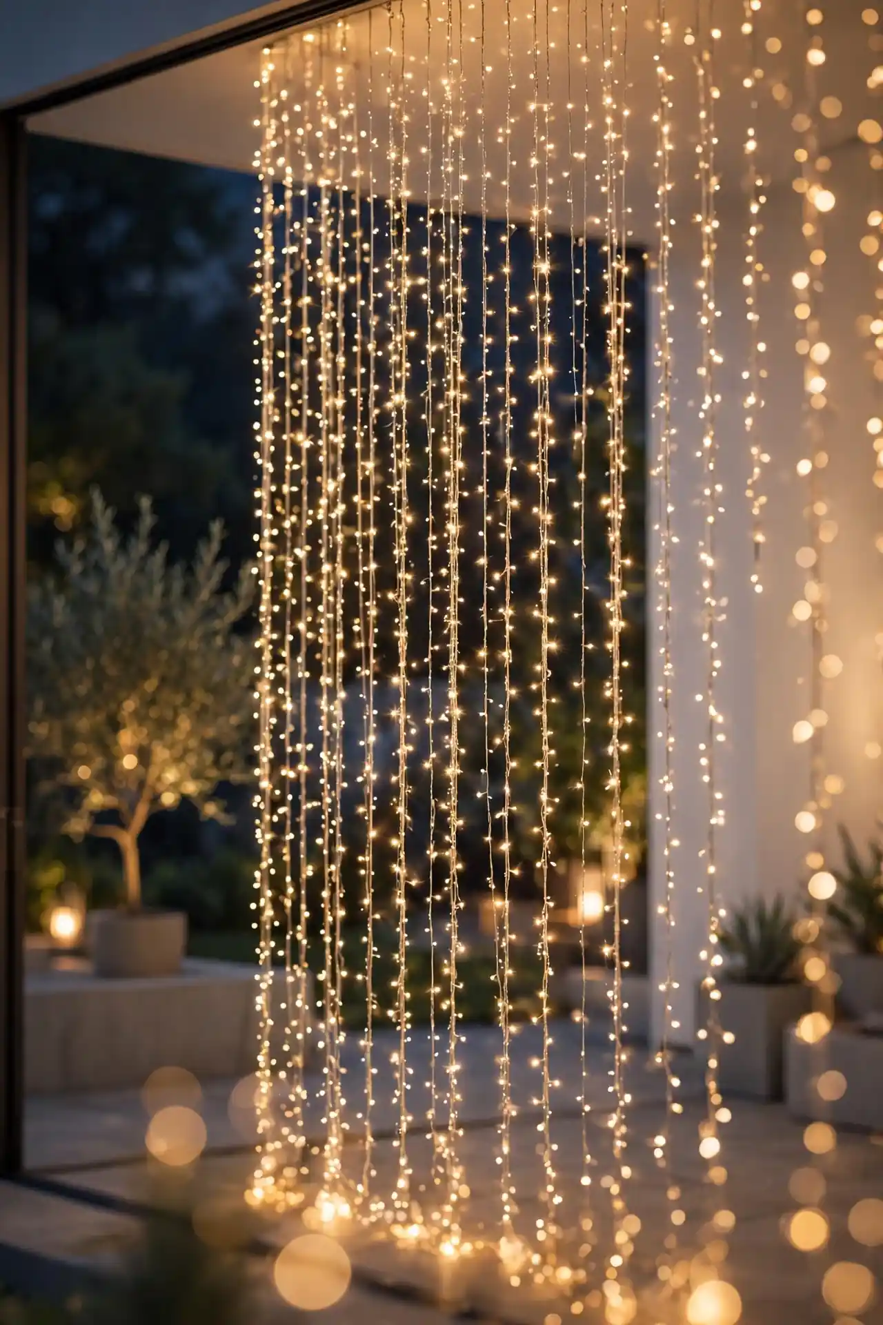 Fairy Light Curtains